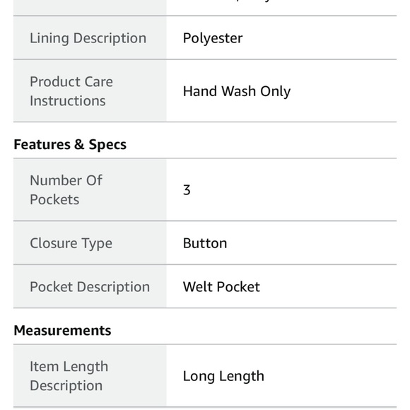 NWT Sherpa Fleece Lined Coat Jacket- FIRM on price - Picture 13 of 13